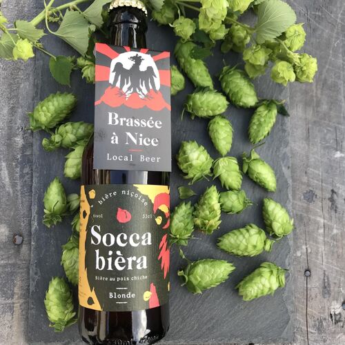 Socca biera blonde 6° 33cl bouteille