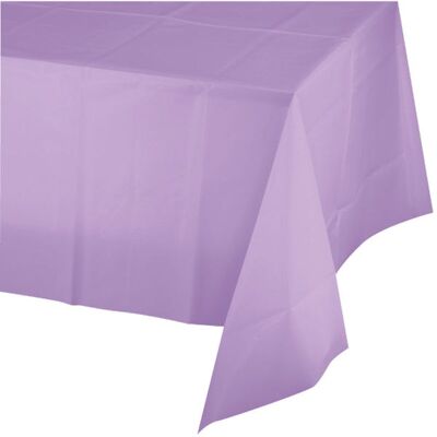 Plastic Tablecover Luscious Lavender