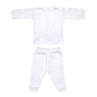 Beeren Baby-Pyjama Blumenrosa 62/68