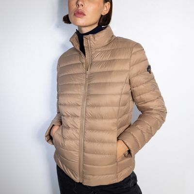 MILA TAUPE DOWN JACKET