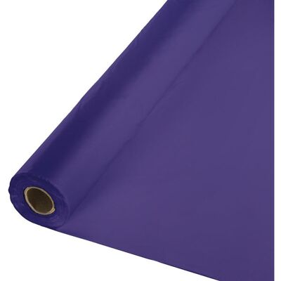 Rotolo di plastica da tavola viola