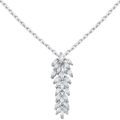 Silber 925 Allure Fenice CZ 2,40 ct Halskette