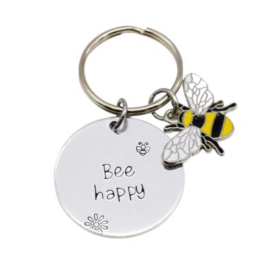 Porte-clés Bee Happy
