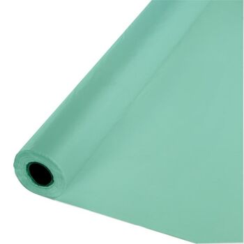 Rouleau de table en plastique menthe fraîche