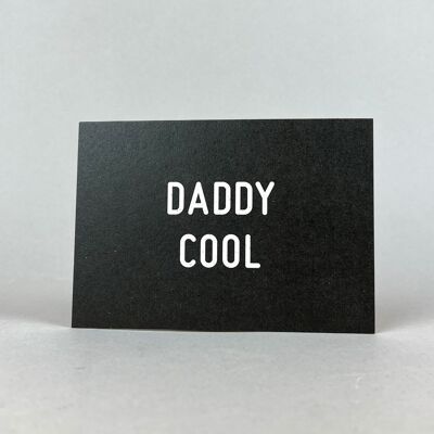 Postcard grass paper "Daddy Cool"