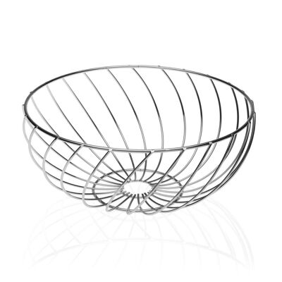 CHROME FRUIT BOWL 26CM 10030286