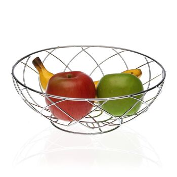 COUPE A FRUITS CHROMEE 26CM 10030287 2