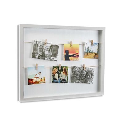 PHOTO FRAME WITH CLIPS BL 40X50 10830641
