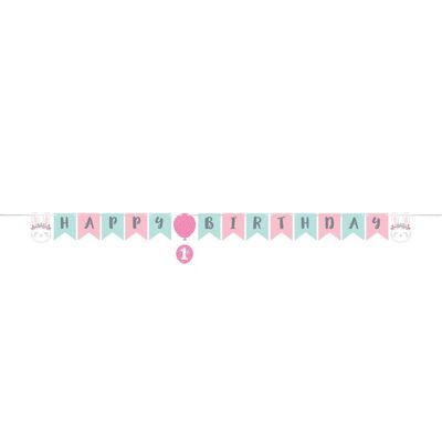 Birthday Bunny Ribbon Banner