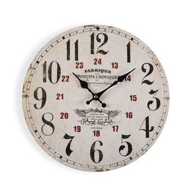 Reloj de pared madera 29cm 18191438