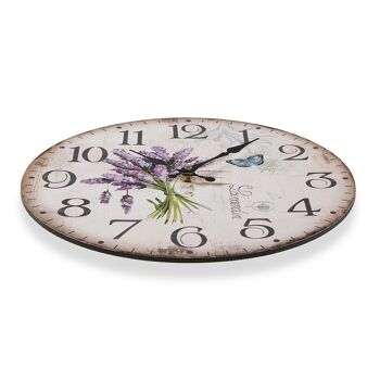 HORLOGE MURALE EN BOIS 29CM 18191439 2