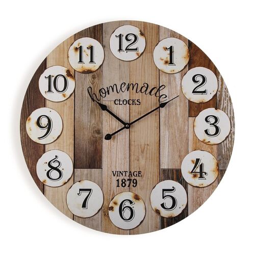 Reloj de pared madera 58cm 18191443