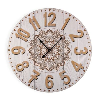 Reloj de pared madera 58cm 18191445