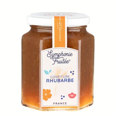 Confiture rhubarbe - 60% fruit