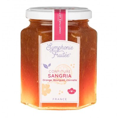 Confiture sangria - orange bourgueil cannelle - 60% de fruit