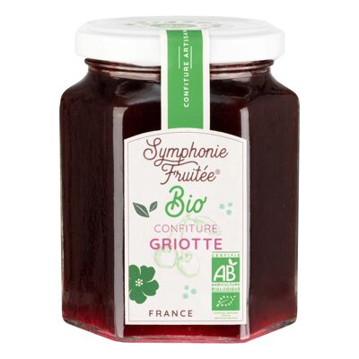 Confiture bio griotte - 60% fruit