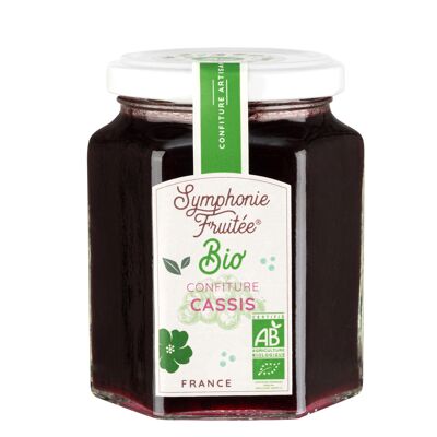 Confiture bio cassis - 60% fruit