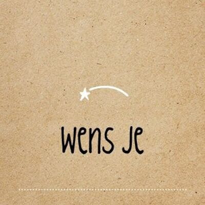 Wens je - Zingever