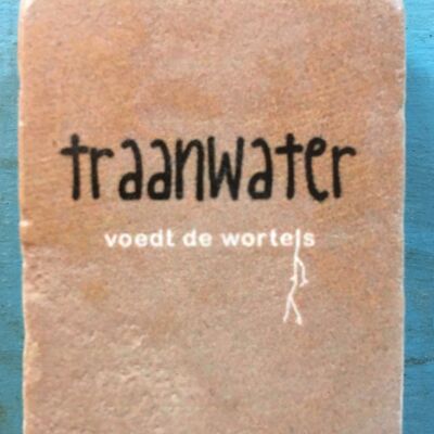 Steinmagnet - Tränenwasser nährt die Wurzeln