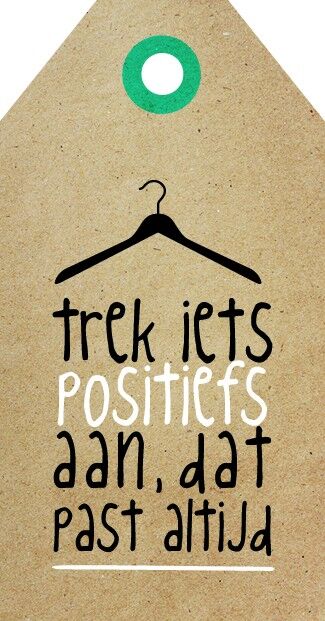 Attira qualcosa di positivo - Zingever