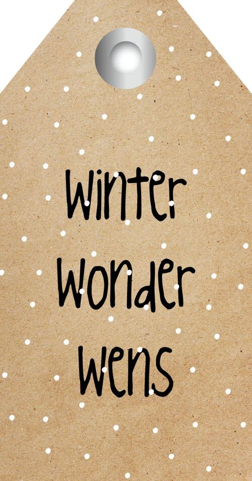 Winter Wonder Wens - Zingever