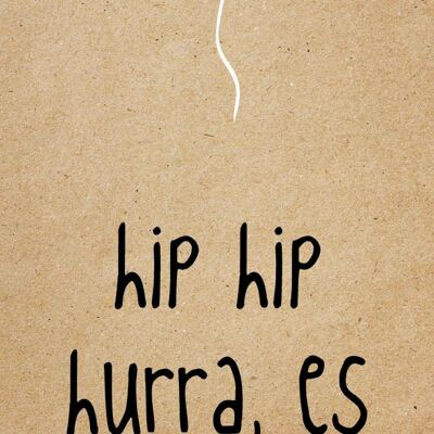 Hip hip Hurra es ist heute - Zingever