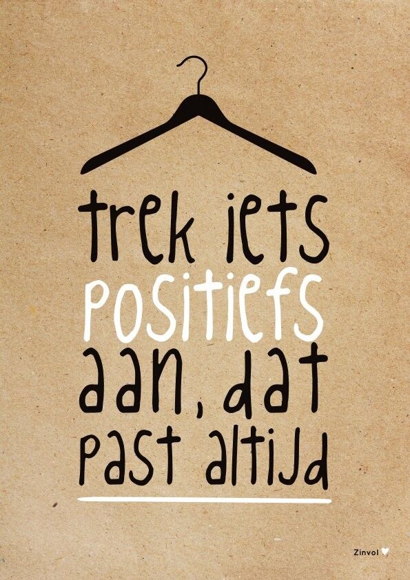 Metti qualcosa di positivo che si adatta sempre - A4