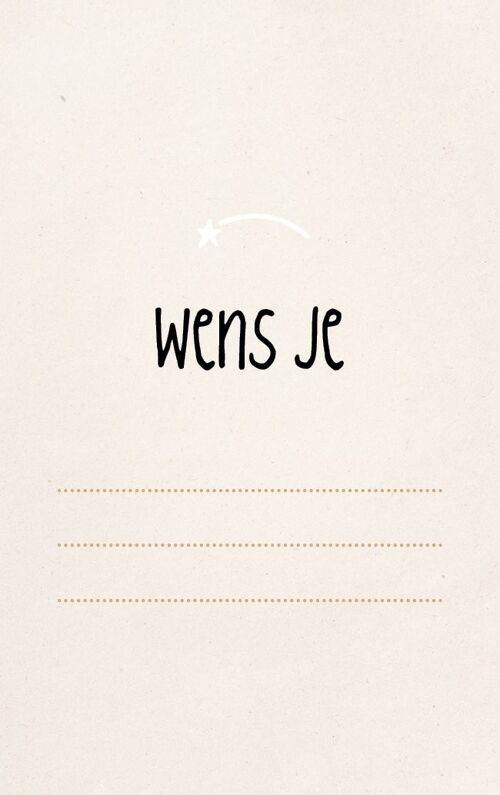 Wens-je-**