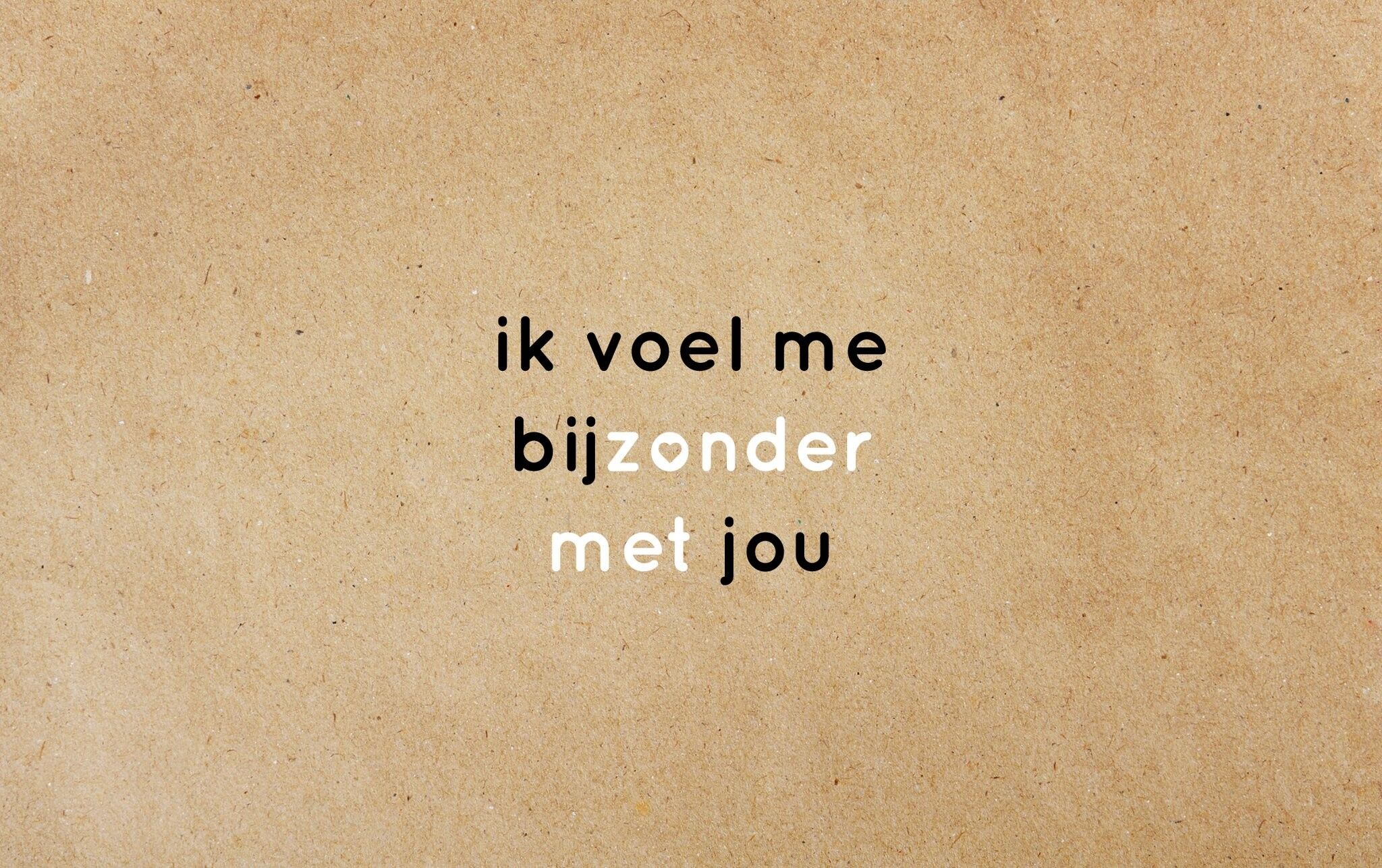 Mi sento speciale con te