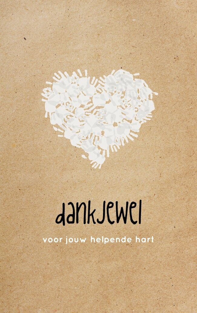 Grazie per il tuo cuore d'aiuto