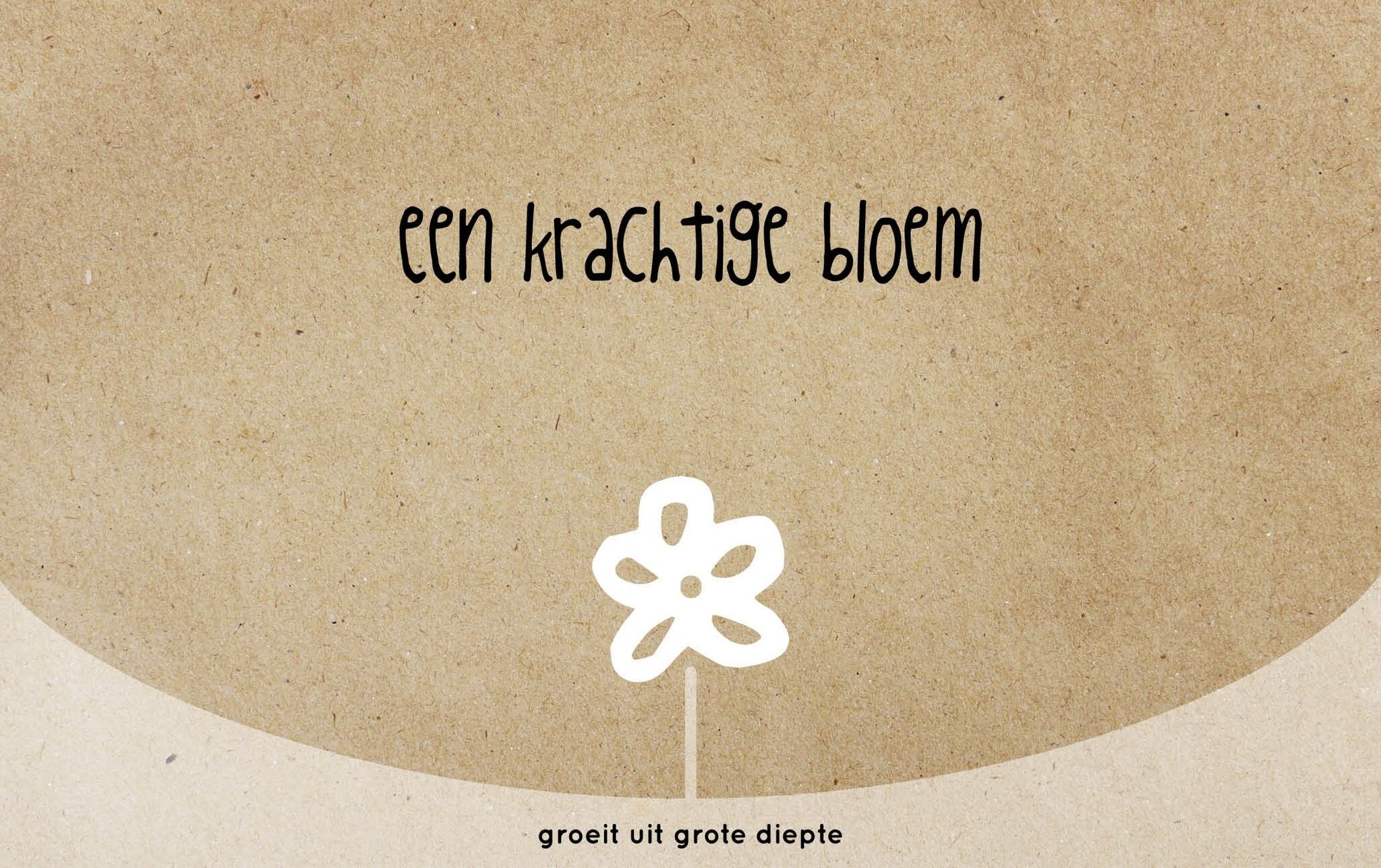 A powerful flower grows from great depths