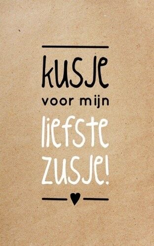 Bacia la mia carissima sorella