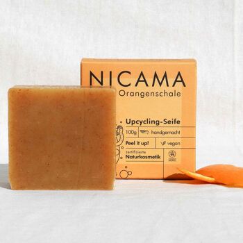 NICAMA up - savon upcyclé à l'écorce d'orange 3