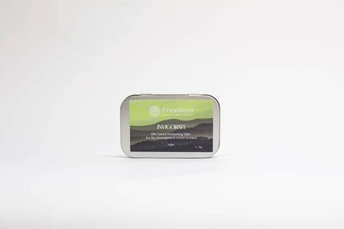 Invigorate Vegan Natural Moisturising Balm - Tea Tree Lemongrass and Lemon Scented