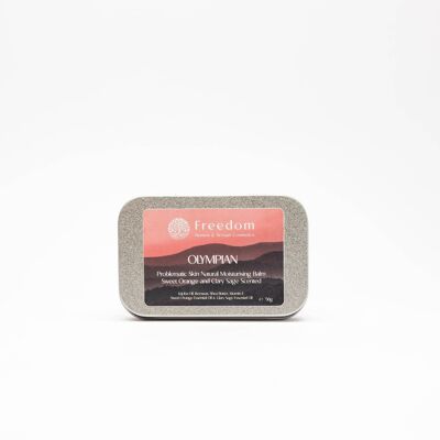 Olympian - Problematic Skin Natural Moisturising Balm - Sweet Orange and Clary Sage Scent