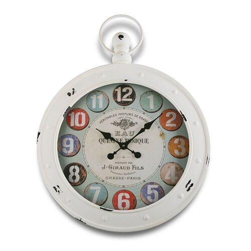 Reloj de pared blanco 79x60cm 18190053