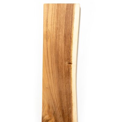 Wandregal aus Holz Live-Rand 60 cm