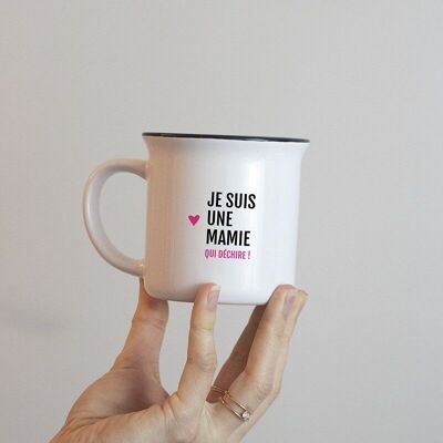 Mug Mamie qui déchire / Spécial Fête des Grands Mères