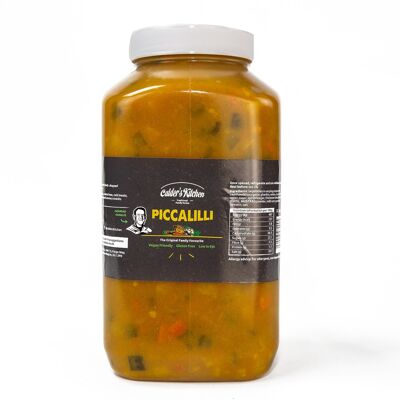 Catering tradicional Piccalilli (2x 2,3 kg) Paquetes de servicio de alimentos (vegano y sin gluten)