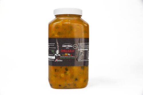 Calder's Kitchen Chillililli (Piccalilli with sweet chilli) 2.3kg x 2 Food Service packs  (Vegan & Gluten Free)