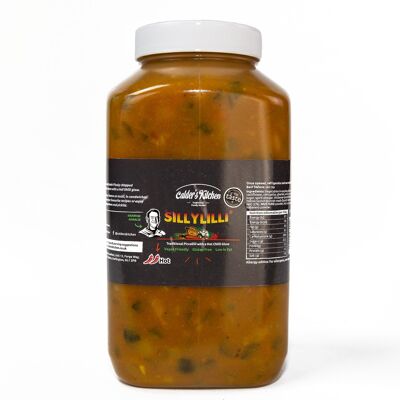 Calder's Kitchen Sillylilli - Indian Spiced Hot Piccalilli 2,3 kg x 2 Food Service Packs (Vegan & Glutenfrei)