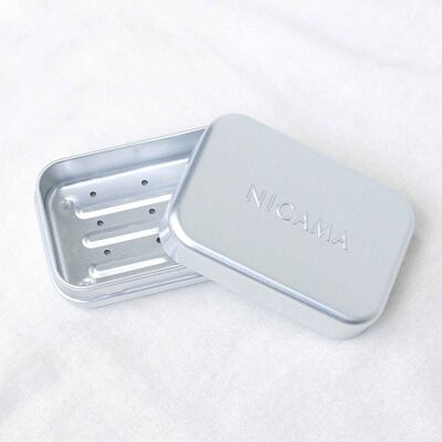 NICAMA soap box with drip grid