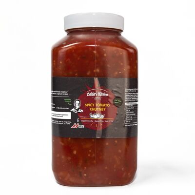 Calder's Kitchen Chutney di pomodori piccanti 2,3 kg x2 confezioni per alimenti (vegani e senza glutine)