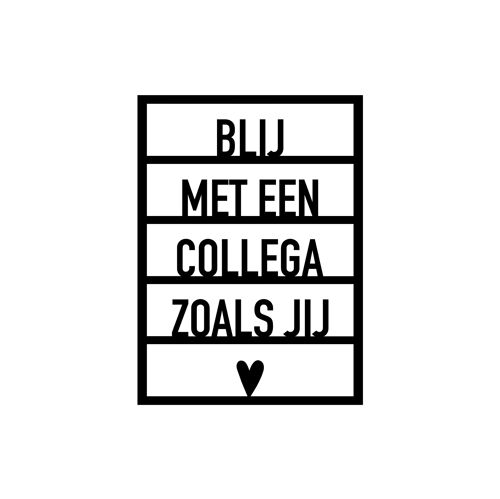 Card.08 Blij met een collega zoals jij