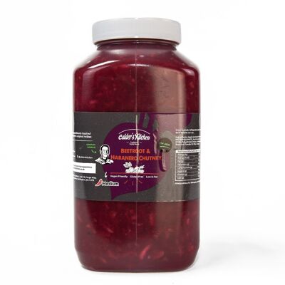 Beetroot & Habanero Chutney 2.3kg x2 Food Service packs (Vegan & Gluten Free)