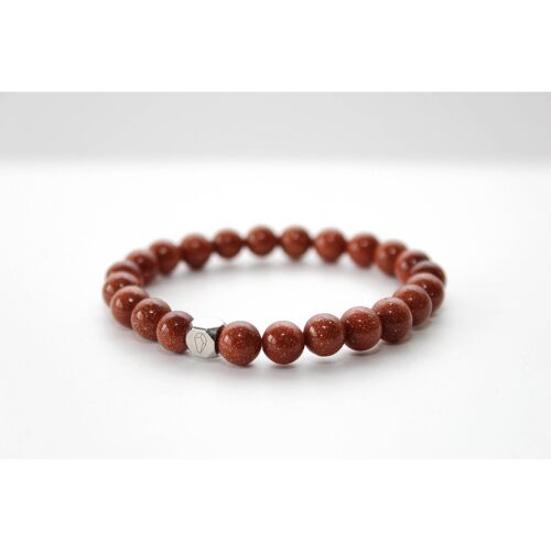 Goldstone Bracelet 8mm