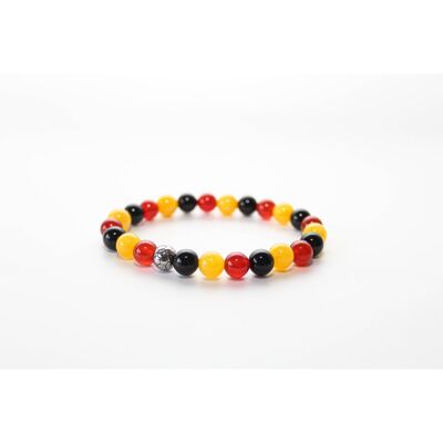 Belgium Football Bracelet