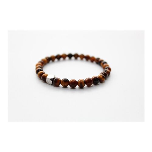 Tiger's Eye Brown Bracelet 6mm