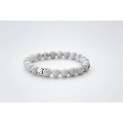 Bracciale Howlite 8mm