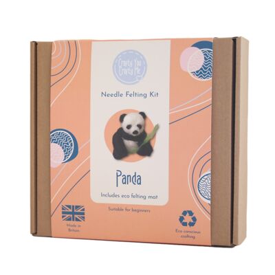 Giant Panda Needle Felting  Kit